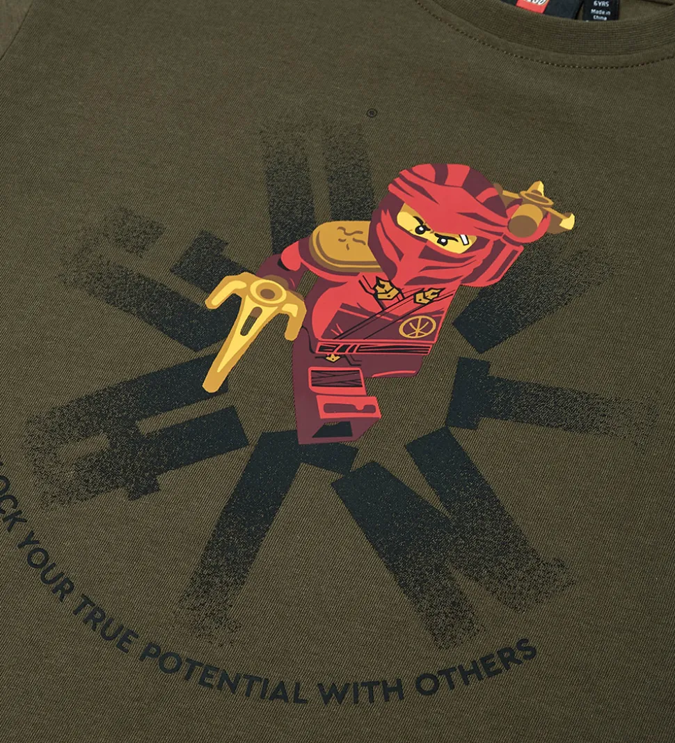 LEGO® Wear Ninjago T-shirt - LwTaffy 609 - Grøn