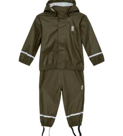 LEGO® Wear Regntøj m. Seler - PU - LWJivan 200 - Dark Khaki