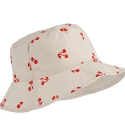 Liewood Bøllehat - Damon - Vendbar - Cherries/Sandy