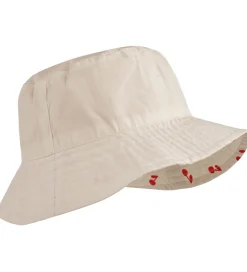 Liewood Bøllehat - Damon - Vendbar - Cherries/Sandy