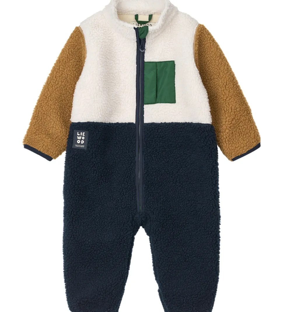 Liewood Fleecedragt - Nolano - Classic Navy Multi Mix