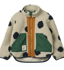 Liewood Fleecejakke - Noam - Spot Dots/Mist