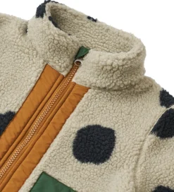 Liewood Fleecejakke - Noam - Spot Dots/Mist