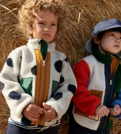 Liewood Fleecejakke - Noam - Spot Dots/Mist