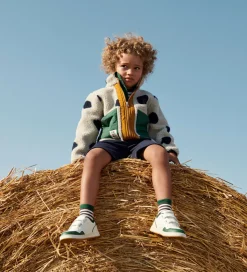 Liewood Fleecejakke - Noam - Spot Dots/Mist