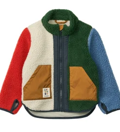 Liewood Fleecejakke - Noam - Garden Green Multi Mix