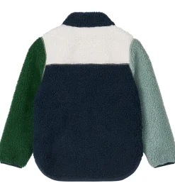 Liewood Fleecejakke - Nolan - Peppermint Multi Mix