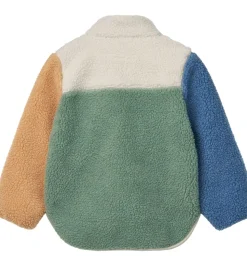 Liewood Fleecejakke - Nolan - Peppermint Multi Mix