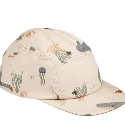 Liewood Kasket - Rory Printed Cap - Sea Creature/Sandy