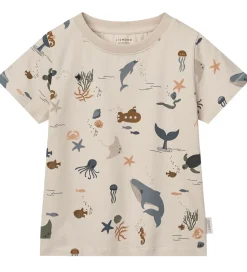 Liewood Nattøj - 2-delt - Ilford - Sea Creature/Sandy
