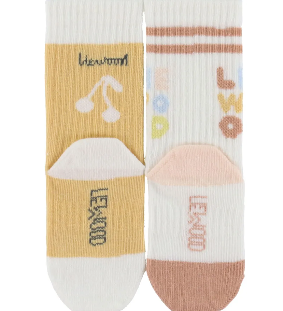 Liewood Strømper - 2-pak - Annette - Light Apricot/Creme De La C