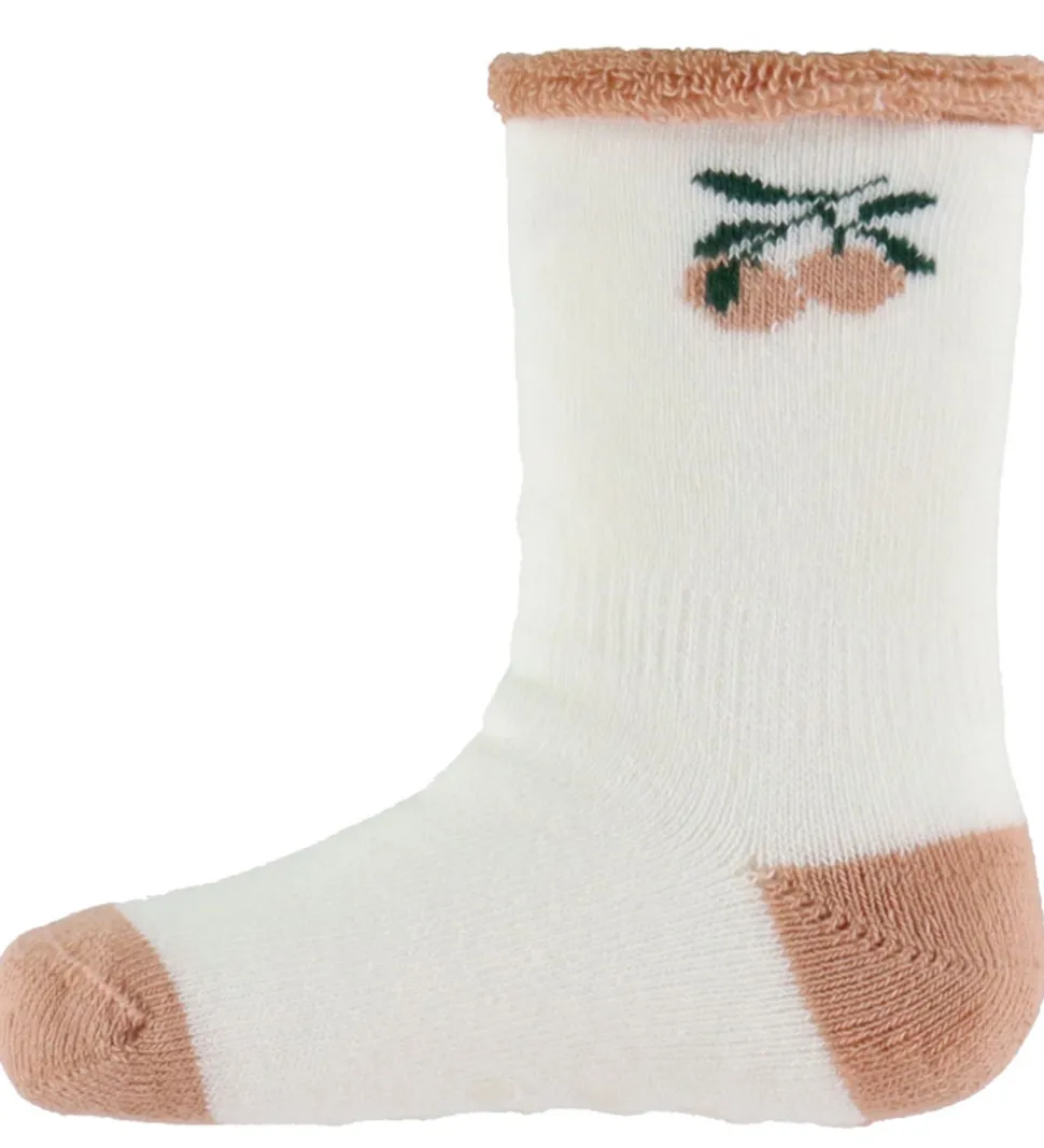 Liewood Strømper - 3-pak - Eloy - Peach/Sandy Mix