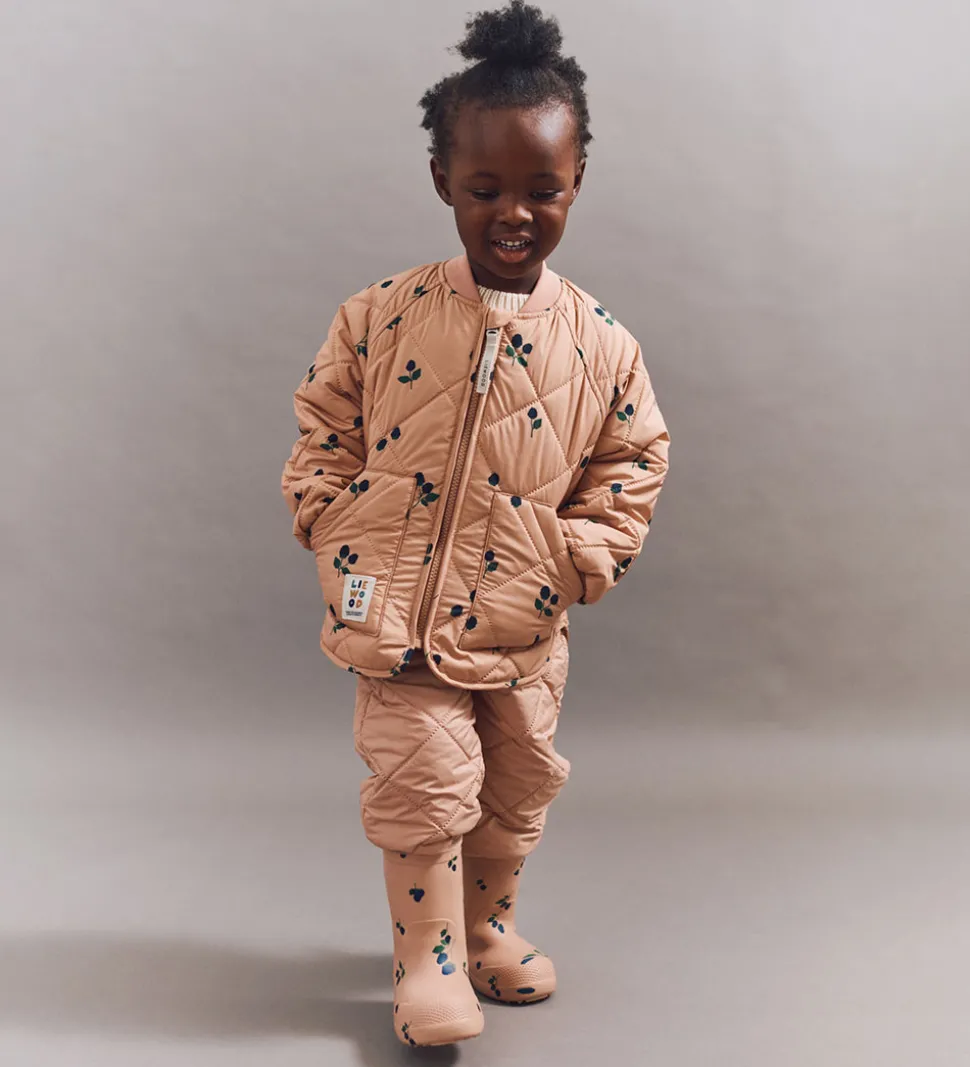 Liewood Termotøj - Zella - Berry/Pale Tuscany/Embroidery