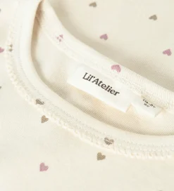 Lil Atelier Bluse - NmfFlalo - Turtledove/Heart