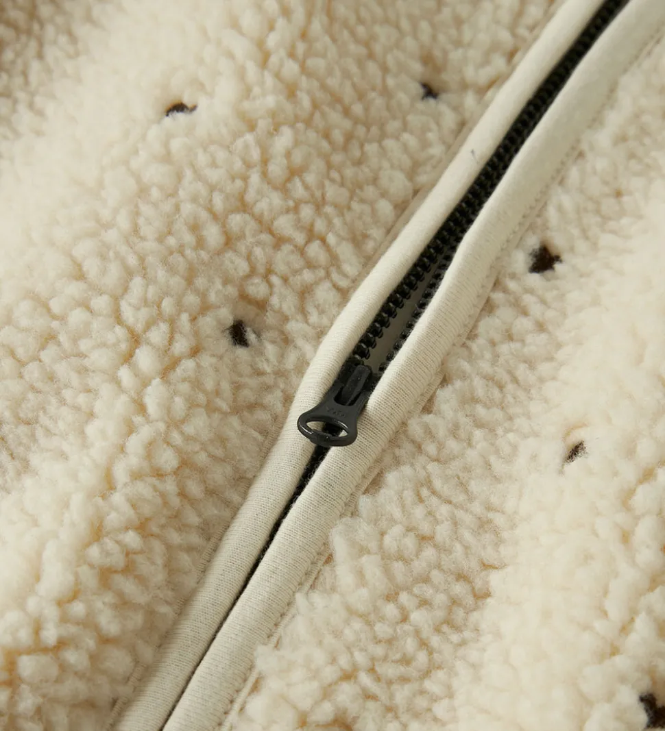 Lil' Atelier Køredragt - Teddy - NbnNalo Loose - Turtledove/Hear