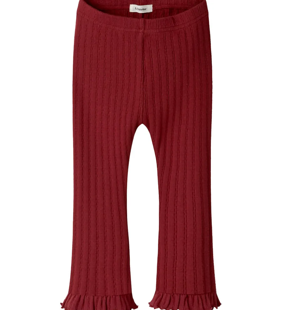 Lil' Atelier Leggings - Bootcut - Rib - NmfRita