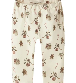 Lil' Atelier Leggings - NbnLayo - Turtledove/Christmas