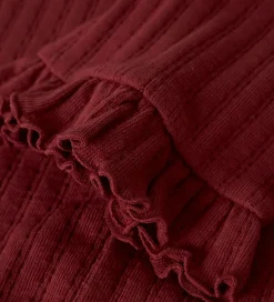 Lil' Atelier Leggings - Rib - NbfFrita - Red Dahlia