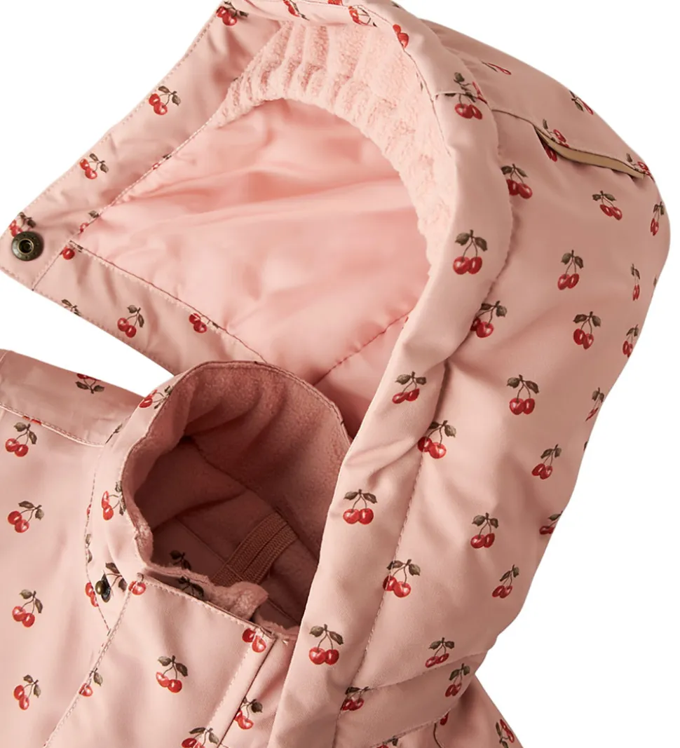 Lil' Atelier Vinterjakke - NmfLasnow10 - Misty Rose/Cherry