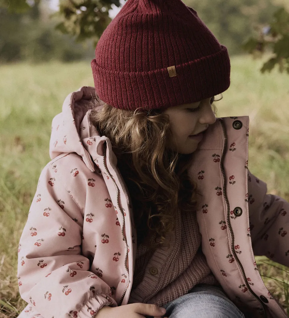 Lil' Atelier Vinterjakke - NmfLasnow10 - Misty Rose/Cherry
