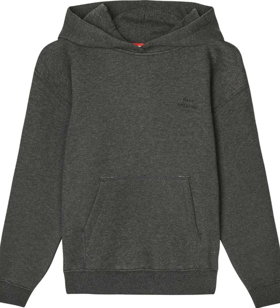 Mads Nørgaard Hættetrøje - Sonan - Charcoal Melange