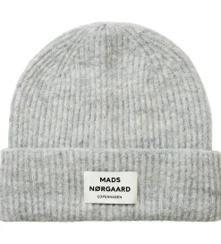 Mads Nørgaard Hue -Uld/Akryl - Tosca Anju - Lysegråmeleret