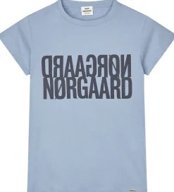Mads Nørgaard T-shirt - Tuvina Logo - Faded Denim