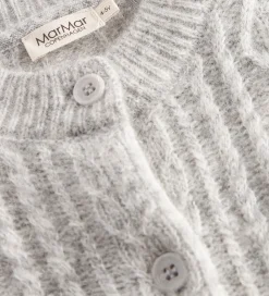 MarMar Cardigan - Uld - Morning Dew Mel.ange
