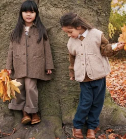 MarMar Frakke - Uld - Olive - Earthy Check