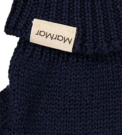 MarMar Handsker - Uld/Bomuld - Strik - Aske - Ink