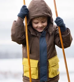 MarMar Handsker - Uld/Bomuld - Strik - Aske - Ink