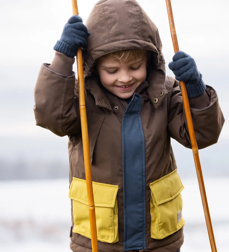 MarMar Handsker - Uld/Bomuld - Strik - Aske - Ink
