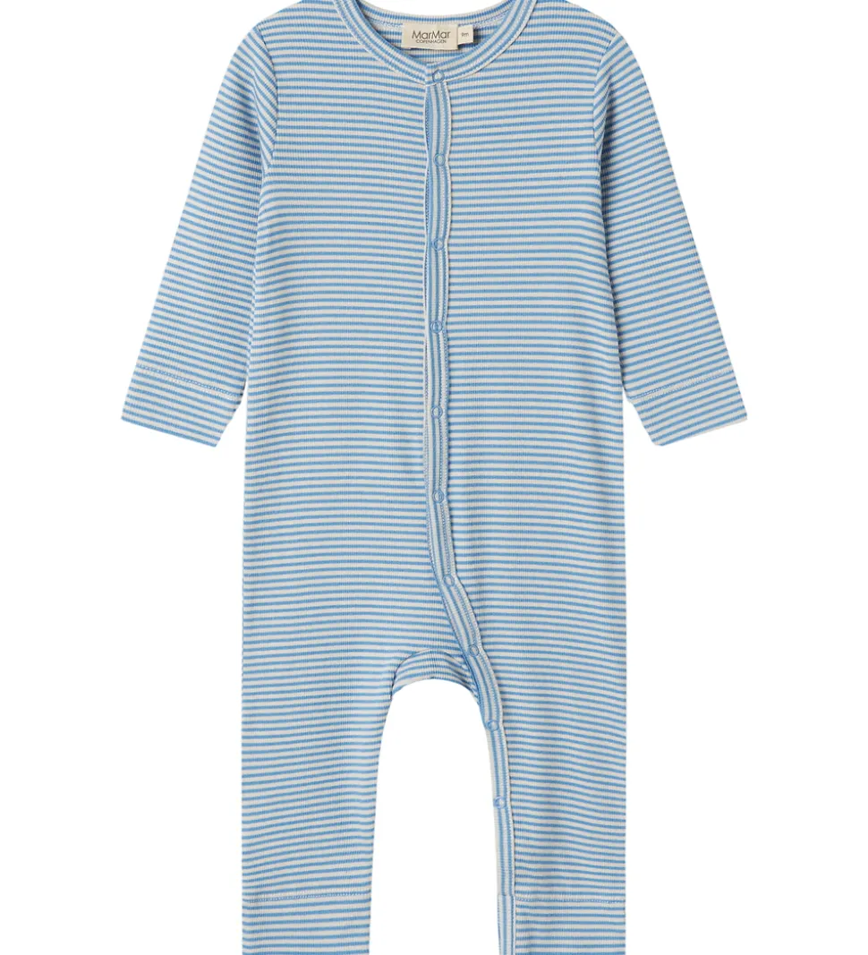 MarMar Heldragt - Rib - Modal - Ruka - Blue Stripe