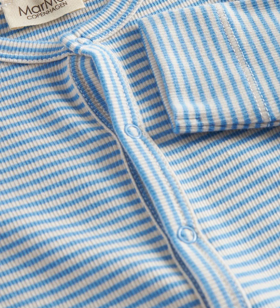 MarMar Heldragt - Rib - Modal - Ruka - Blue Stripe