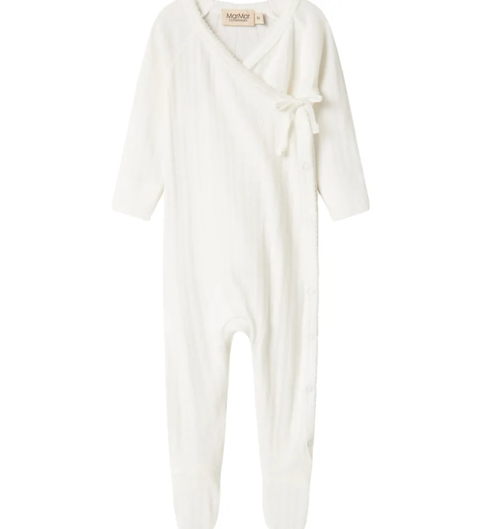 MarMar Heldragt m. Fødder - Rubetta - Rib - Gentle White