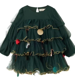 MarMar Kjole - Tyl - December - Dark Leaf