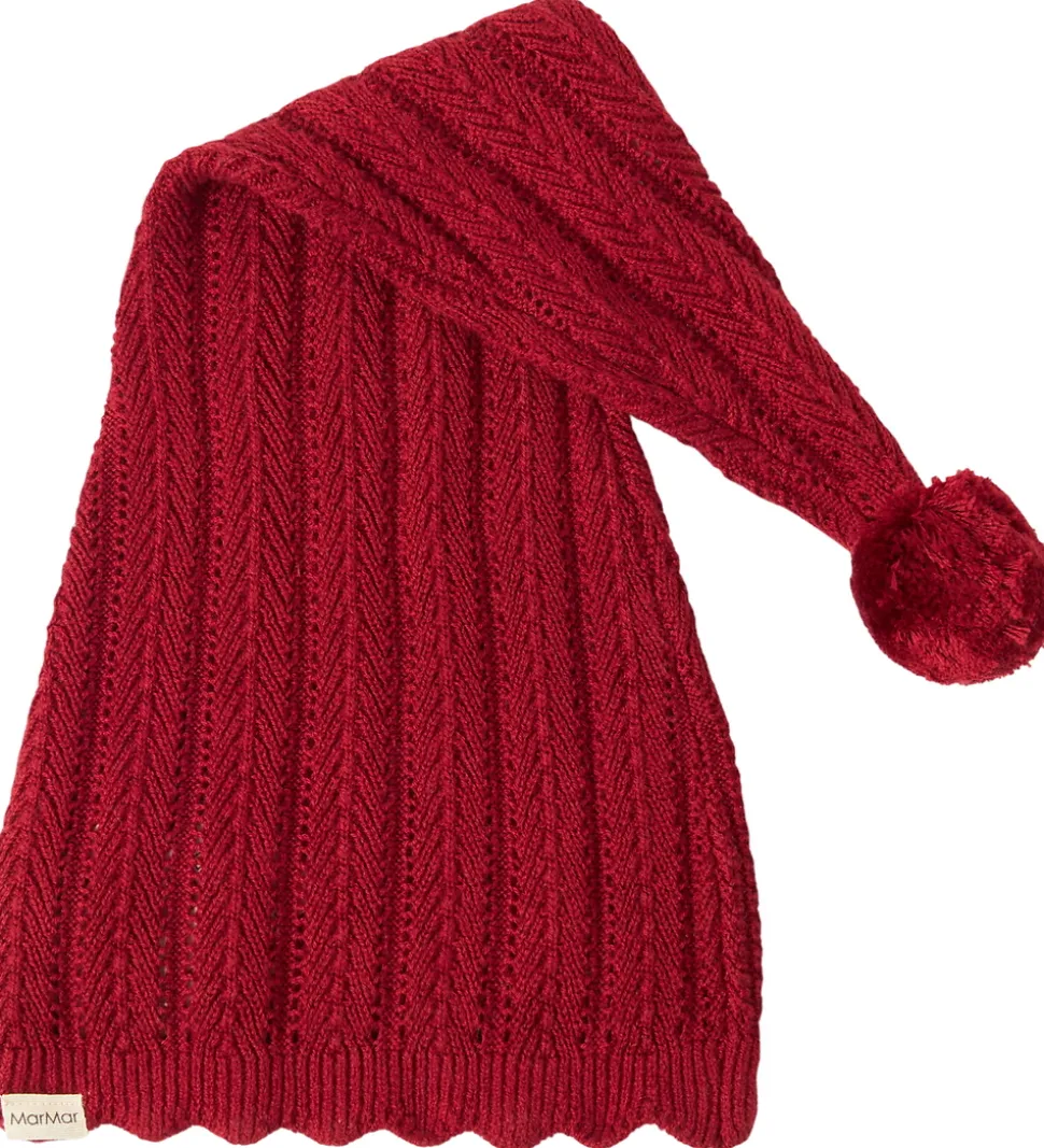 MarMar Nissehue - Strik - Alfen - Hibiscus Red