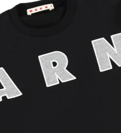 Marni Bluse - Sort/Cool Grey Melange