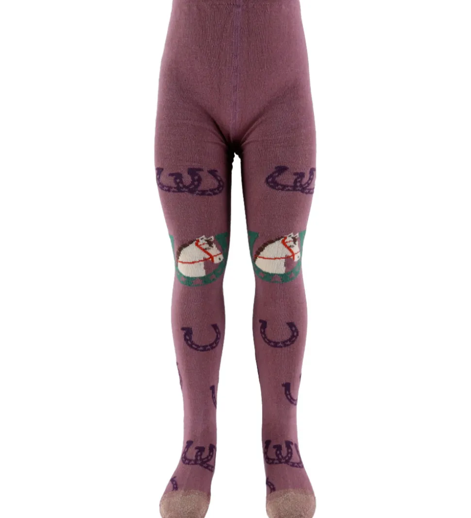 Melton Strømpebukser - Lucky Horse - Grape Shake