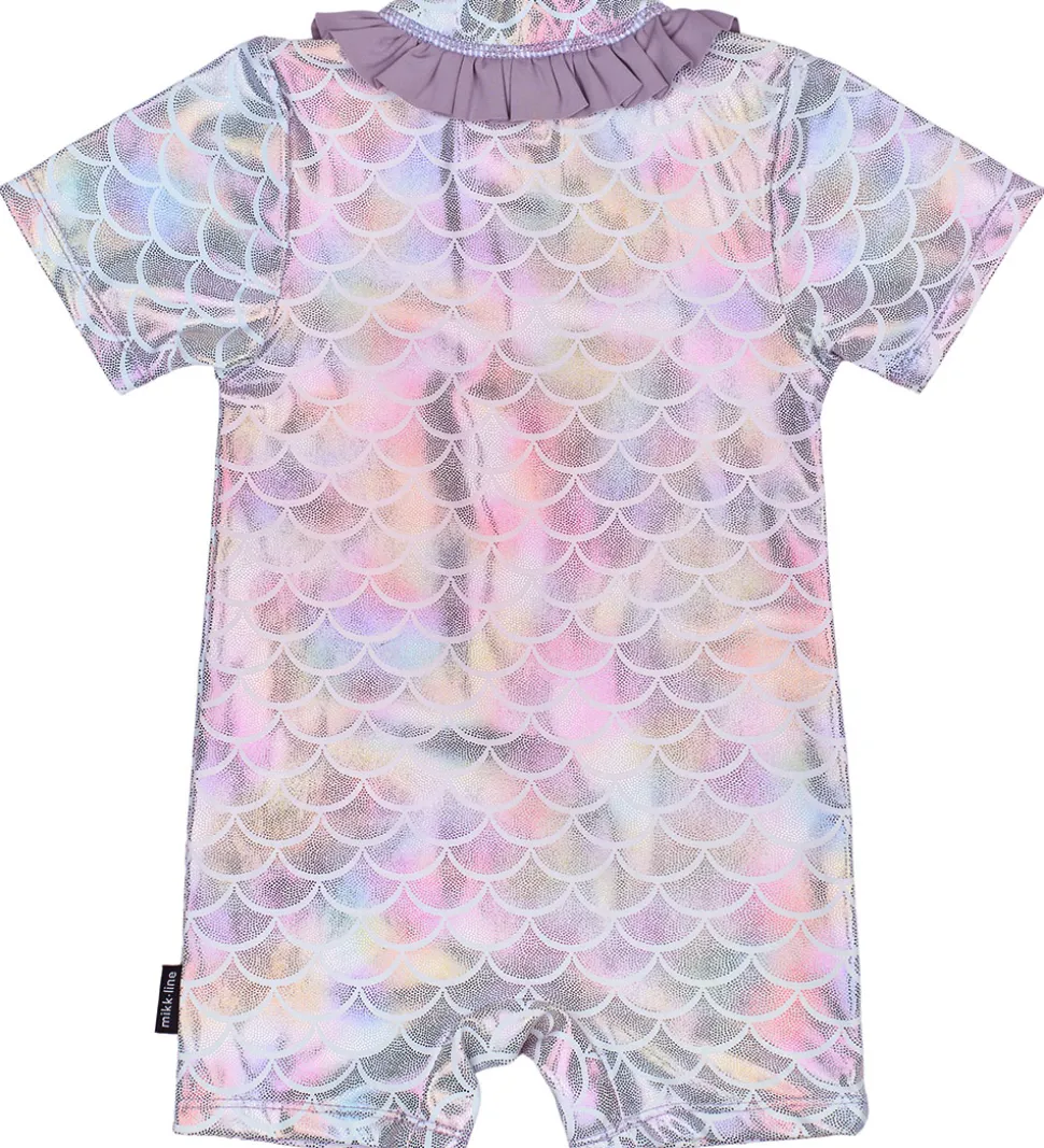 Mikk-Line Badeheldragt - UV50+ - Lavender Aura