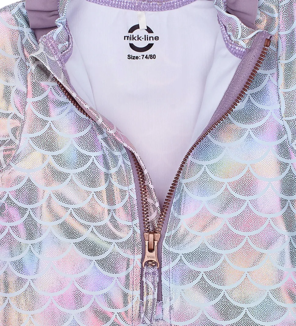 Mikk-Line Badeheldragt - UV50+ - Lavender Aura