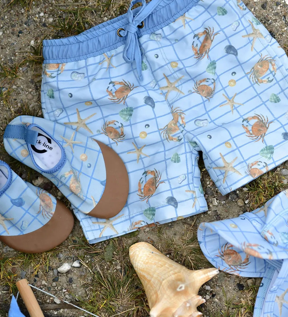 Mikk-Line Badeshorts - Faded Denim