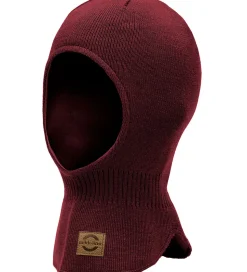 Mikk-Line Elefanthue - Strik - Uld/Akryl - 2-lags - Rum Raisin