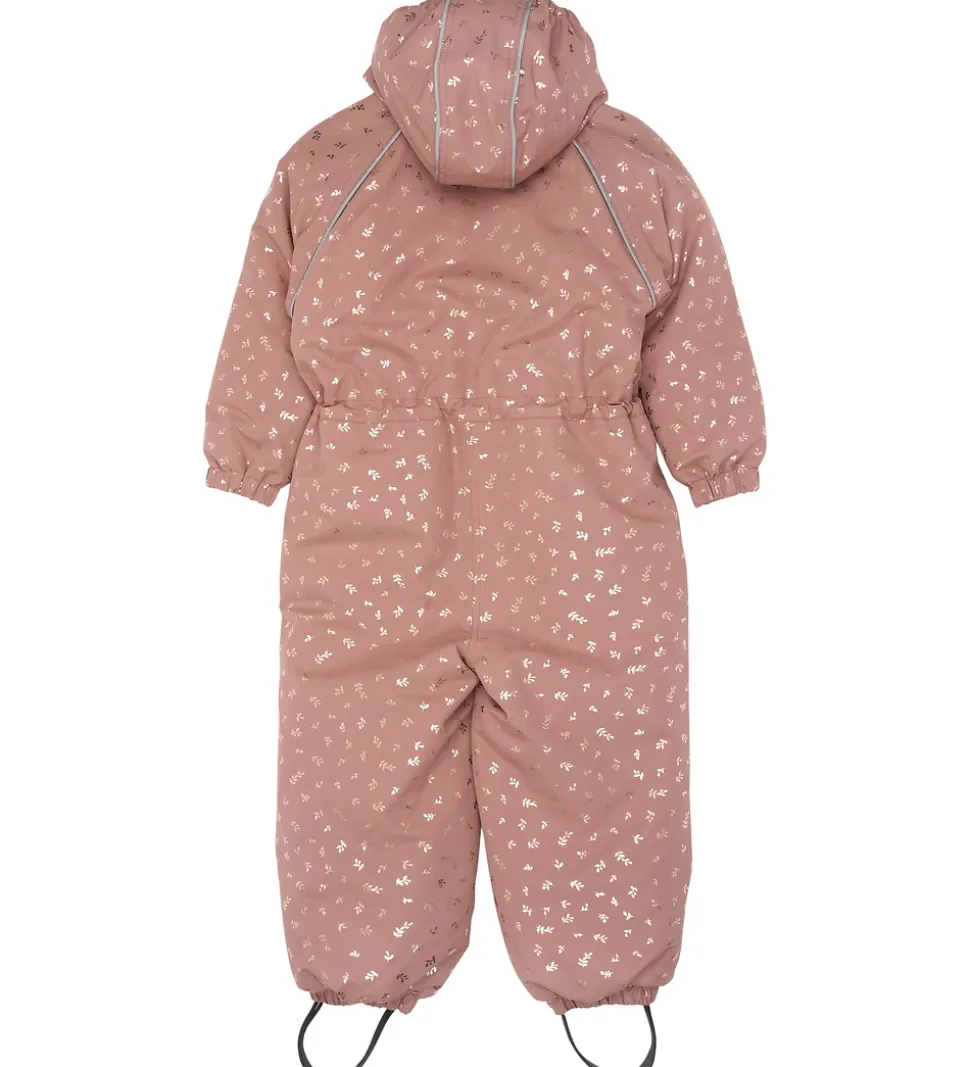 Mikk-Line Flyverdragt - Burlwood m. Glitter blade