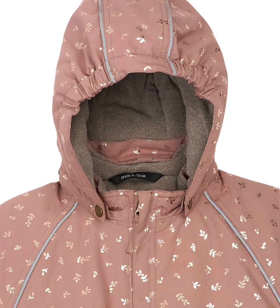 Mikk-Line Flyverdragt - Burlwood m. Glitter blade