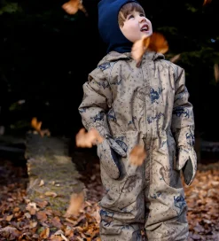 Mikk-Line Flyverdragt - Forrest - Coriander m. Print