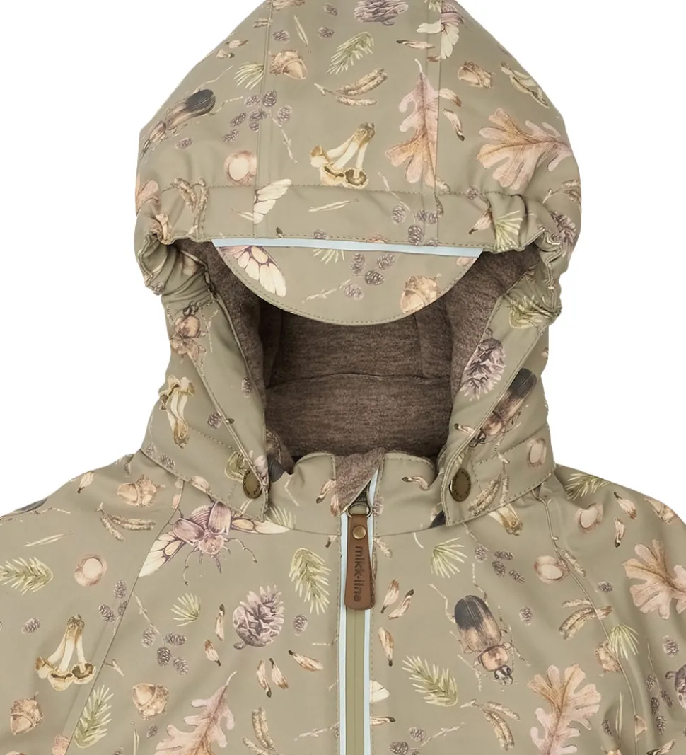 Mikk-Line Flyverdragt - PU - Recycled - Seneca Rock m. Print