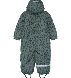 Mikk-Line Flyverdragt - Recycled - Balsam Green m. Print