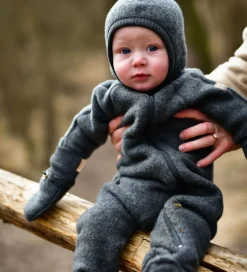 Mikk-Line Køredragt - Uld - Koksgråmeleret