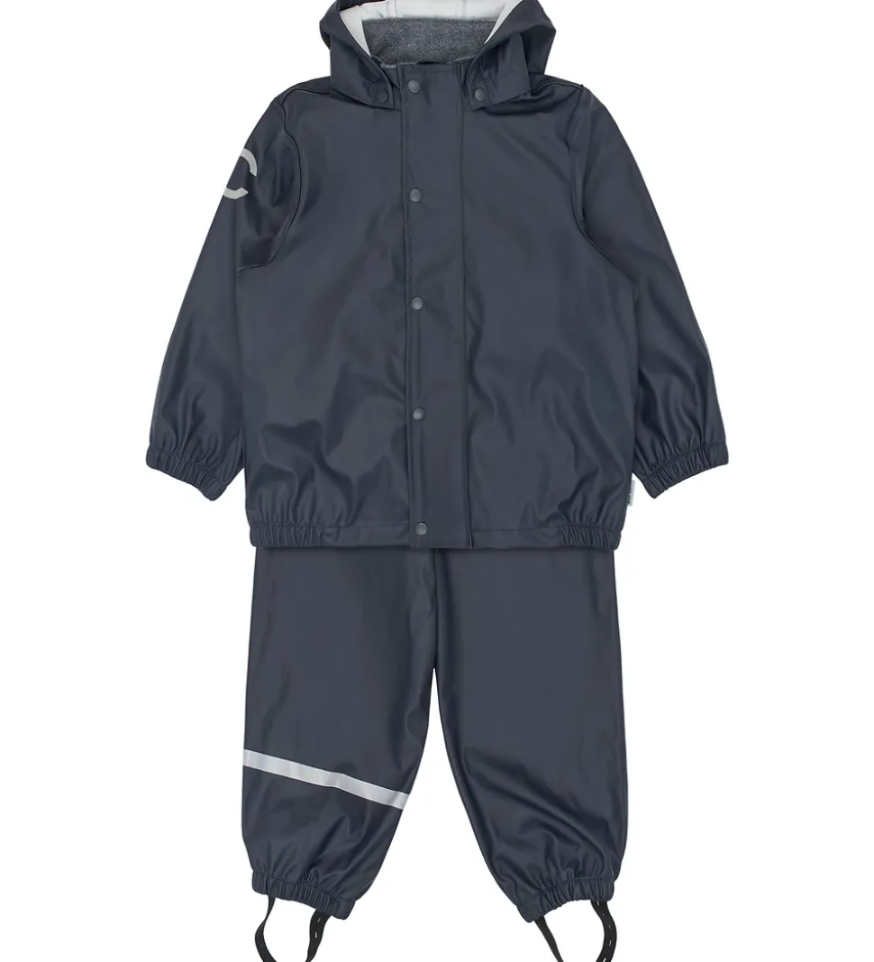 Mikk-Line Regntøj - PU - Dark Navy